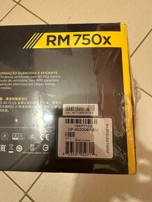 Corsair RM750x zabalený, nepoužitý - 2