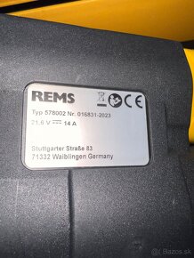 Rems MINI PRESS ACC 22V + 6 ČELIST NOVÉ - 2