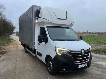 Renault Master valník s plachtou - 2