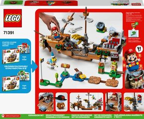 LEGO Super Mario 71391 Bowserova vzducholoď - 2