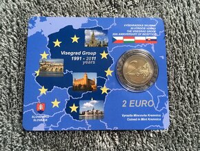 2 euro SLOVENSKO 2011 VIŠEHRAD COINCARD - EDÍCIA RÓNAI - 2