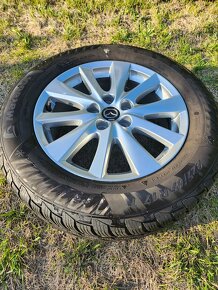 Predám elektrony MAZDA CX5 R17 5x114,3 pneu 225/65R17 - 2