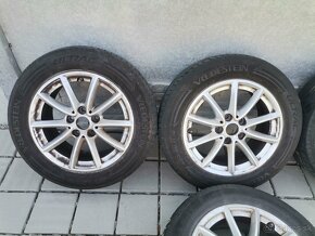 Alu disky 5x112 R16 BMW + 205/60 R16 letné - 2