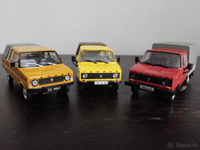 3x Legendarne automobily čssr Tarpan 1:43 , 1/43 - 2