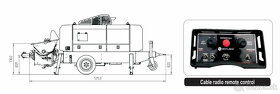 Betónové čerpadlo Royalmac SP149D - 2