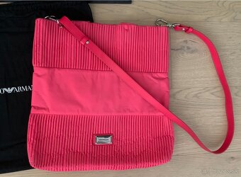 Emporio Armani kabelka crossbody fuksia - 2