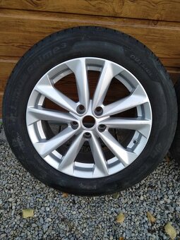 17" alu NISSAN QASHQAI + pneu-len 3 ks. - 2