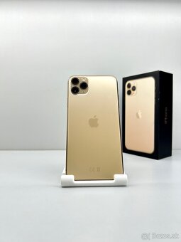 iPhone 11 PRO MAX GOLD NOVÁ BATÉRIA 100% ZDRAVIE - 2