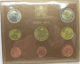 Vatikán sada euromincí rok 2011 - 2