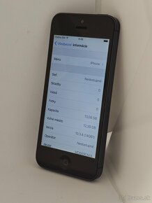 iPhone 5 black 16GB TOP-STAV - 2