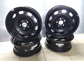 Plechové disky 5x100 R15 - VW, Audi, Škoda, Seat - 2