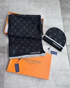 Louis Vuitton čiapka a šál - 2