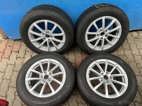 Aludisky ,Audi,Škoda, VW  5 x 112 ,  r17 letne pneu - 2