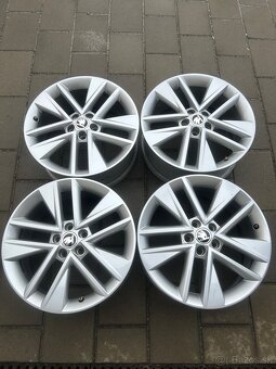 Alu disky 5x100 r17" Škoda Fabia,Rapid - 2