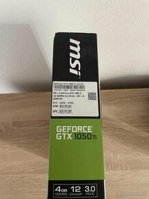 msi geforce 1050 TI 4gb - 2