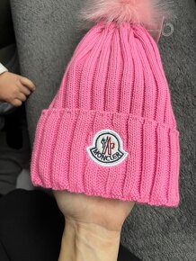 Čiapka Moncler pink - 2