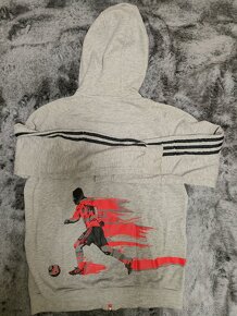 Mikina na zips Adidas Messi - 2