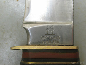 Starý lovecký nôž  ROBERT KLAAS Solingen - 2