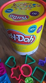 Play doh veľká sada 45 ks + modelovacia hmota - 2