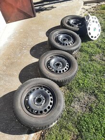 Zimné pneumatiky s diskami 195/65R15  91T - 2