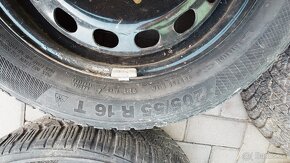 Zimná sada plechové disky 205/55r16 6jx16et40 5x112 57.1 - 2