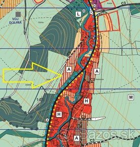 Slnečný pozemok v IBV - 13.095m2 - KRÁSNE PROSTREDIE - SÚĽOV - 2
