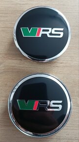 Škoda RS /VRS 56 a 60 mm stredové krytky - 2