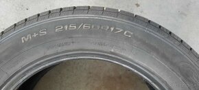 pneumatiky zimne  215/60 r17 C - 2