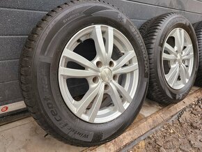 Zimná Sada DEZENT 5x112 15"+Zánovné Zimné pneu 195/65 R15 - 2