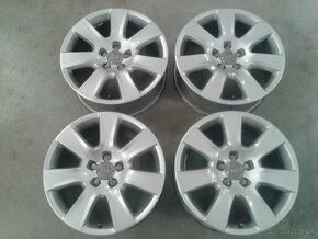 ALU disky 5x112 R18 7,5J ET26 ORIGINAL AUDI - 2