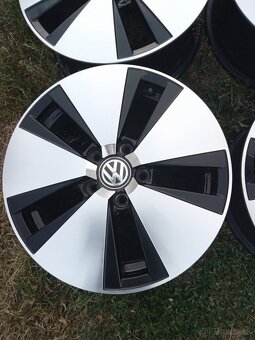 VW Passat, T-Roc,16"5x112 ET 41 orig.hliník.disky+škoda Sup - 2