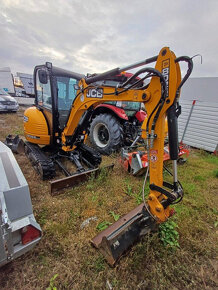 Minir rýpadlo/ mini báger JCB 8026CT + 2 lyžice, r.v. 2023 - 2