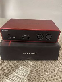 Focusrite Scarlet 2i2 - 4 generácia - 2