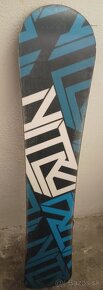 159 cm snowboard NITRO + viazko Ride - 2