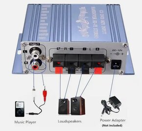 IHNEĎ K ODBERU- Zosilňovač 2x20W, s adaptérom - 2