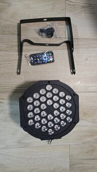 Disco lampa s LED diódami - 36x1W, RGB - 2