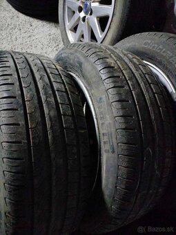 4ks alu disky orig. Volvo 5x108 r16 pneu 205/55 r16 - 2