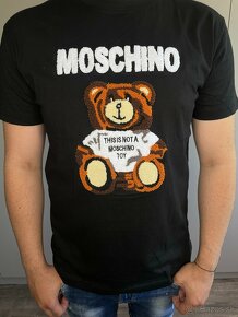 MOSCHINO- pánske tričko č.7, 44 - 2