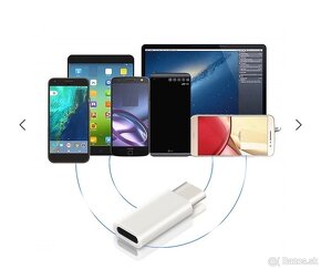 Redukcia adaptér USB-C na Lightning - 2