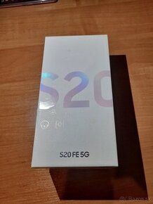 Samsung S20 FE 5G - v záruke - výborný stav - 2