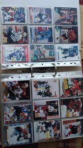 Hokejové kartičky 90. roky - 2