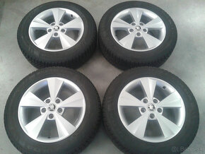 ALU disky 5x112 R16 6,5J ET46 ORIGINAL SKODA OCTAVIA 4 - 2