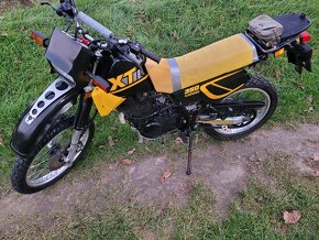 Yamaha xt 350 1988 doklady - 2