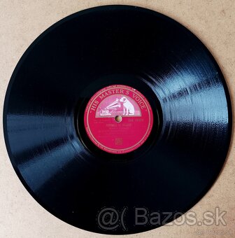 Gramodeska His Masters Voice z roku 1937 - top - 2