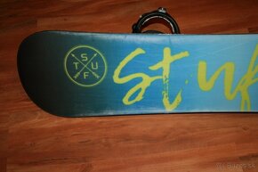 detský snowboard Stuff 130 cm , ako novy - 2