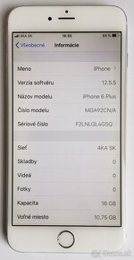 iPhone 6 Plus 16 GB strieborný - 2