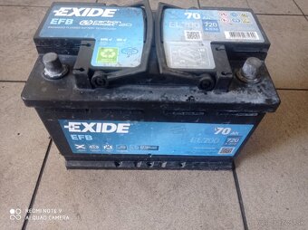 Autobatéria exide 12V 50Ah - 2