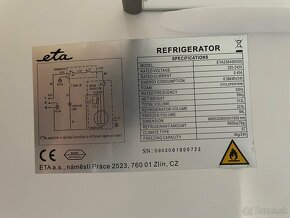 Chladnička ETA 236490000 - 2