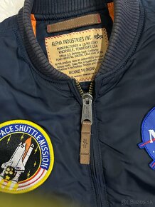 Bunda ALPHA INDUSTRIES MA-1 VF NASA, bombera - 2