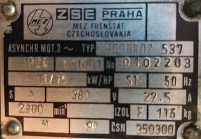 Predám 11KW motor prírubový - 2